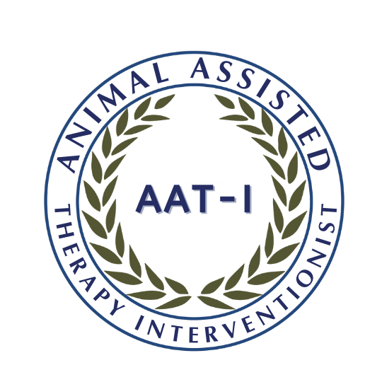 A seal that says animal assisted therapy interventionist